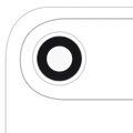 Back Camera Lens With Adhesive Compatible For iPhone Air (Premium) (10 Pack) (Sky Blue)
