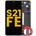 OLED Assembly With Frame For Samsung Galaxy S21 FE 5G (US & International Version) (Refurbished) (Graphite)