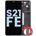 OLED Assembly With Frame For Samsung Galaxy S21 FE 5G (US & International Version) (Service Pack) (Graphite)