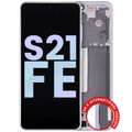 OLED Assembly With Frame For Samsung Galaxy S21 FE 5G (US & International Version) (Service Pack) (Lavender)
