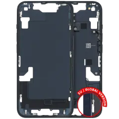 Mid-Frame Housing W/ Small Parts For iPhone 14 (EU / Global Version) (Used OEM Pull: Grade C) (Midnight)