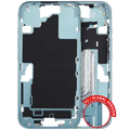 Mid-Frame Housing W/ Small Parts For iPhone 16 (EU / Global Version) (Used OEM Pull: Grade B) (Teal)