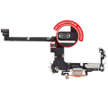 Charging Port Flex Cable For iPhone 17 Pro (Aftermarket Plus) (International Version) (Cosmic Orange)