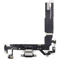Charging Port Flex Cable For iPhone 17 (Aftermarket Plus) (Black)