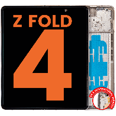 Inner OLED Assembly With Frame For Samsung Galaxy Z Fold 4 5G (US & International) (Blemish: Grade B) (Beige)