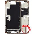 Mid-Frame Housing W/ Small Parts For iPhone 16 Pro Max (EU / Global Version) (Used OEM Pull: Grade B) (Desert Titanium)