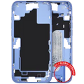 Mid-Frame Housing W/ Small Parts For iPhone 16 Plus (EU / Global Version) (Used OEM Pull: Grade B) (Ultramarine)