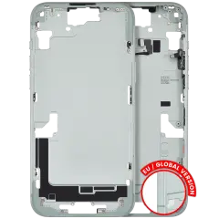 Mid-Frame Housing W/ Small Parts For iPhone 15 Plus (EU / Global Version) (Used OEM Pull: Grade B) (Green)