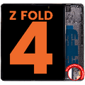 Inner OLED Assembly With Frame For Samsung Galaxy Z Fold 4 5G (US & International) (Blemish: Grade D) (Phantom Black)