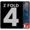 Inner OLED Assembly With Frame For Samsung Galaxy Z Fold 4 5G (US & International) (Used OEM Pull: Grade B/C) (Phantom Black)