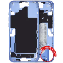Mid-Frame Housing W/ Small Parts For iPhone 16 Plus (EU / Global Version) (Used OEM Pull: Grade A) (Ultramarine)