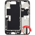 Mid-Frame Housing W/ Small Parts For iPhone 16 Pro Max (EU / Global Version) (Used OEM Pull: Grade A) (Black Titanium)