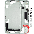 Mid-Frame Housing W/ Small Parts For iPhone 15 (US Version) (Used OEM Pull: Grade B) (Green)