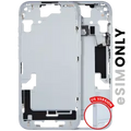 Mid-Frame Housing W/ Small Parts For iPhone 15 (US Version) (Used OEM Pull: Grade A) (Blue)