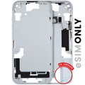 Mid-Frame Housing W/ Small Parts For iPhone 15 (US Version) (Used OEM Pull: Grade C) (Blue)