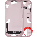 Mid-Frame Housing W/ Small Parts For iPhone 15 Plus (EU / Global Version) (Used OEM Pull: Grade A) (Pink)