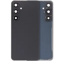 Back Cover Glass With Camera Lens For Samsung Galaxy S24 FE (No Logo) (Aftermarket Plus) (Graphite)