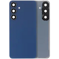 Back Cover Glass With Camera Lens For Samsung Galaxy S25 FE (No Logo) (Aftermarket Plus) (Navy)