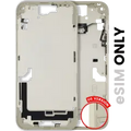 Mid-Frame Housing W/ Small Parts For iPhone 15 Plus (US Version) (Used OEM Pull: Grade B) (Yellow)