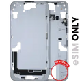 Mid-Frame Housing W/ Small Parts For iPhone 15 Plus (US Version) (Used OEM Pull: Grade A) (Blue)
