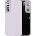 Back Cover Glass With Camera Lens For Samsung Galaxy S22 5G (No Logo) (Aftermarket Plus) (Bora Purple)
