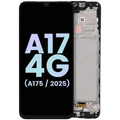 OLED Assembly With Frame For Samsung Galaxy A17 4G (A175 / 2025) (Service Pack) (All Colors)
