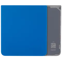Bottom Back Cover Glass For Samsung Galaxy Z Flip 7 5G (No Logo) (Aftermarket Plus) (Blue Shadow)