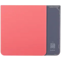 Bottom Back Cover Glass For Samsung Galaxy Z Flip 7 5G (No Logo) (Aftermarket Plus) (Coral Red)