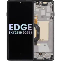 OLED Assembly With Frame For Motorola Moto Edge (XT2519 / 2025) (Genuine OEM) (Deep Forest)