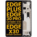 OLED Assembly With Frame For Motorola Moto Edge Plus / Edge 30 Pro (XT2201-1/4) / Edge X30 5G (XT2201-2/6 /2022) (Refurbished) (Cosmos Blue)