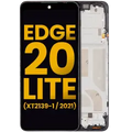 OLED Assembly With Frame For Motorola Edge 20 Lite (XT2139-1 / 2021) (Refurbished) (All Colors)