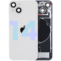 Back Glass with MagSafe Magnet & NFC & Flashlight Flex For iPhone 14 (Genuine OEM) (Starlight)