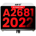Complete LCD Display Assembly For MacBook Air 13" (A2681 / Mid 2022) (Aftermarket Plus) (Silver)