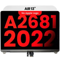 Complete LCD Display Assembly For MacBook Air 13" (A2681 / Mid 2022) (Aftermarket Plus) (Starlight)