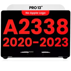 Complete LCD Display Assembly For MacBook Pro 13" A2338 (2020) (Aftermarket Plus) (Space Gray)