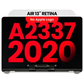 Complete LCD Display Assembly For MacBook Air 13" A2337 (2020) (Aftermarket Plus) (Silver)