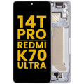 OLED Assembly With Frame For Xiaomi 14T Pro / Redmi K70 Ultra (Refurbished) (Titan Blue)