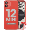 Back Housing W/ Small Parts For iPhone 12 Mini (US Version) (Aftermarket Plus) (Red)