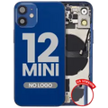 Back Housing W/ Small Parts For iPhone 12 Mini (US Version) (Aftermarket Plus) (Blue)
