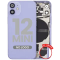 Back Housing W/ Small Parts For iPhone 12 Mini (US Version) (Aftermarket Plus) (Purple)