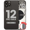 Back Housing W/ Small Parts For iPhone 12 Pro Max (US Version) (Aftermarket Plus) (Graphite)