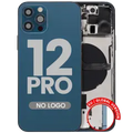 Back Housing W/ Small Parts For iPhone 12 Pro (EU / Global Version) (Aftermarket Plus) (Pacific Blue)