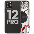Back Housing W/ Small Parts For iPhone 12 Pro (US Version) (Used OEM Pull: Grade A) (Graphite)