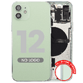 Back Housing W/ Small Parts For iPhone 12 (EU / Global Version) (Aftermarket Plus) (Green)