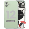 Back Housing W/ Small Parts For iPhone 12 (US Version) (Aftermarket Plus) (Green)
