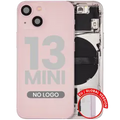 Back Housing W/ Small Parts For iPhone 13 Mini (EU / Global Version) (Aftermarket Plus) (Pink)
