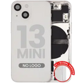 Back Housing W/ Small Parts For iPhone 13 Mini (EU / Global Version) (Aftermarket Plus) (Starlight)