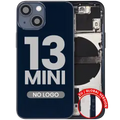 Back Housing W/ Small Parts For iPhone 13 Mini (EU / Global Version) (Aftermarket Plus) (Midnight)