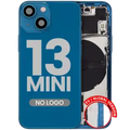 Back Housing W/ Small Parts For iPhone 13 Mini (EU / Global Version) (Aftermarket Plus) (Blue)
