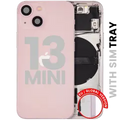 Back Housing W/ Small Parts For iPhone 13 Mini (EU / Global Version) (Used OEM Pull: Grade A) (Pink)